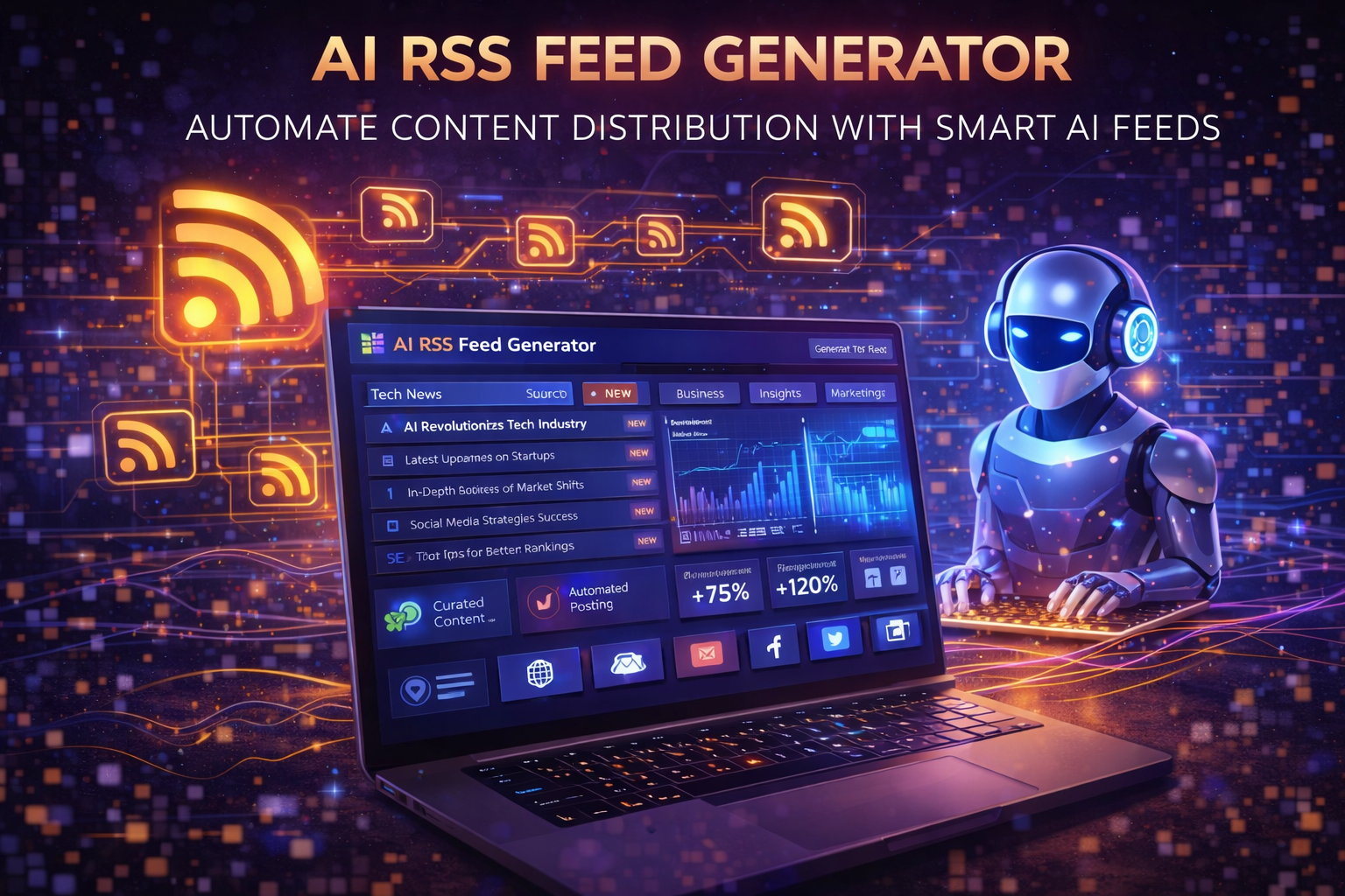 AI RSS Feed Generator: Automate Content Distribution with Smart AI Feeds