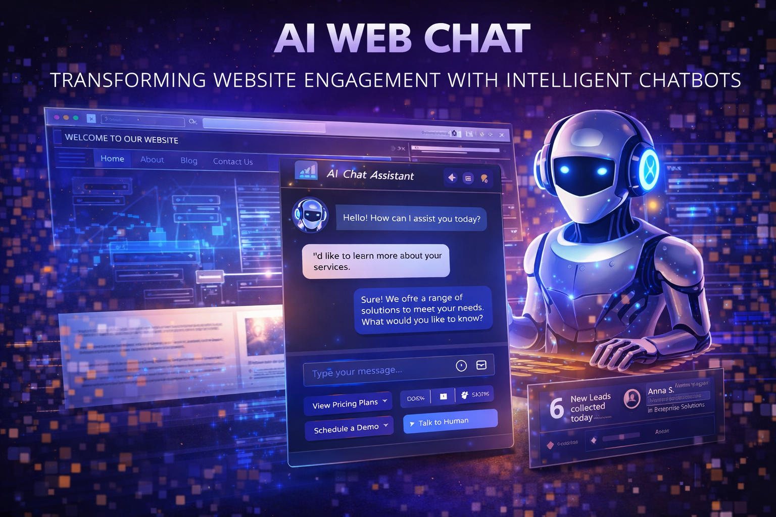 AI Web Chat: Transform Website Engagement with Intelligent Chatbots