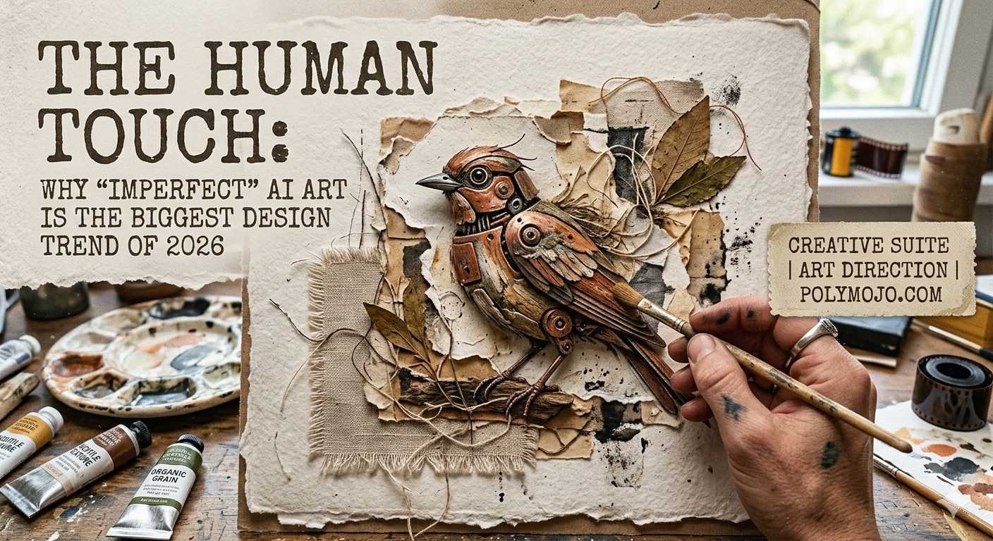 The Human Touch: Why "Imperfect" AI Art is the Biggest Design Trend of 2026
