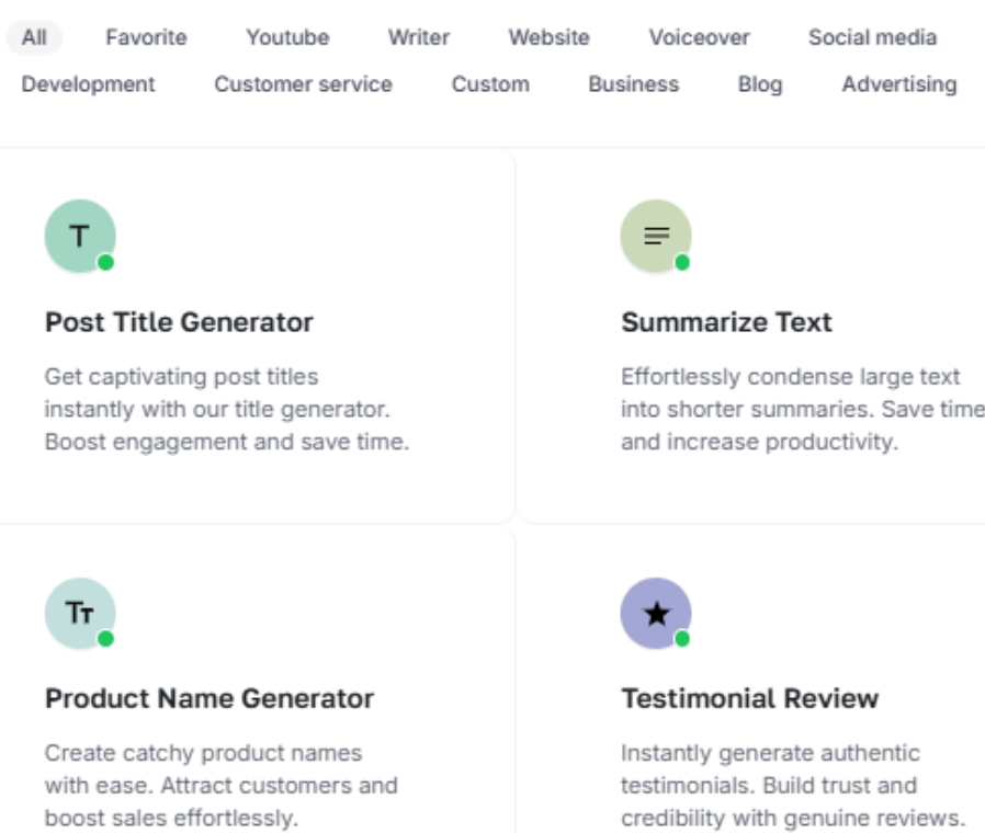 Generate, edit, export